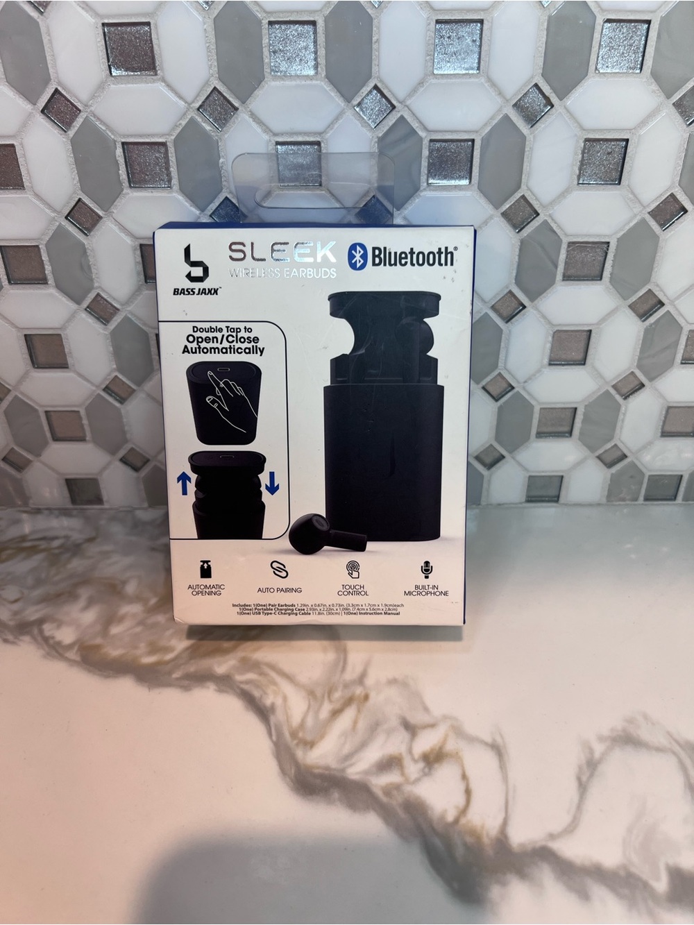 Bass Jaxx Sleek Wireless Earbuds